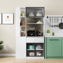 70.87"H Tall Storage Cabinet with Multi-functional Storage Space