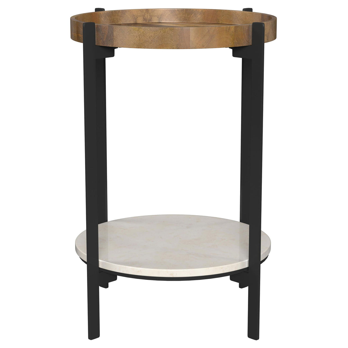 Cowper - Round End Table - Natural, photo 5 of 6