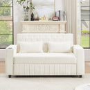 Pull-Out Sofa Bed Convertible Couch With Adjustable Backrest For Living Room by HouseOfZazla