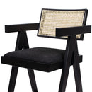 Milan - Modern Webbing Back Stool With Arms (Set of 3) by HouseOfZazla