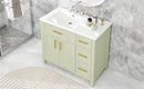 36" Bathroom Vanity with Sink Top, Cabinet with Two Doors and Three Drawers by HouseOfZazla