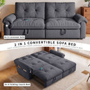 77-Inch Convertible Sofa Bed