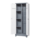 Lockers With Locking Doors, Adjustable Shelves, High Broom Tool Storage Cabinet by HouseOfZazla