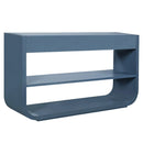 Console Table With 3 Soft Close Drawers & 2 Open Shelves by HouseOfZazla