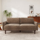 Loveseat Sofa With Spacious Seating by Unique Piece Furniture