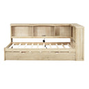 Daybed With Trundle, Storage Cabinets, USB Ports by HouseOfZazla