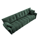 3-Seater Sofa Set with Pillows - Premium Chenille Design