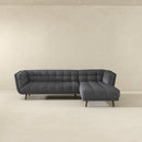 Addison - L Shape Sectional Sofa Tufted by HouseOfZazla