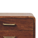Solid Wood Astor 2-Drawer Nightstand