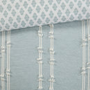 Full/Queen 3 Piece Cotton Jacquard Duvet Cover Set