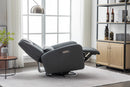 4 Modes Of Intelligent Voice Control,Atmosphere Lamp,Bluetooth Music Player,USB Ports,Back And Forth Swing, 270 Degree Swivel Power Recliner