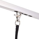 Professional Dog Pet Grooming Table Adjustable Heavy Duty Portable With Arm & Noose & Mesh Tray - Black by HouseOfZazla