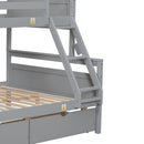 Bunk Bed With Ladder And Safety Guardrail by HouseOfZazla