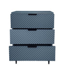 3 Drawer Cabinet, Accent Storage Cabinet, Suitable for Bedroom, Living Room, Study