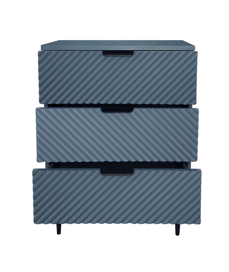 3 Drawer Cabinet, Accent Storage Cabinet, Suitable for Bedroom, Living Room, Study