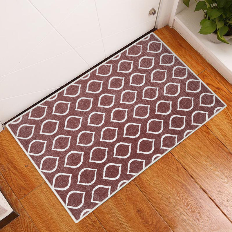 Sussexhome Drop Collection 2 x 3 Foot Heavy Duty Low Pile Landing Rug Runner