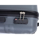 Hardshell Suitcase Spinner Wheels PP Luggage Sets Lightweight Durable Suitcase with TSA Lock,3-Piece Set (20/24/28), Gray