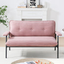 Modern Metal Frame Sofa With Sponge Filling For Compact Spaces And Versatile Use by Unique Piece Furniture