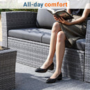 Modern Patio Set With Table And Cushions