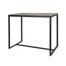 Ernesto - Outdoor Industrial Acacia Wood Bar Table