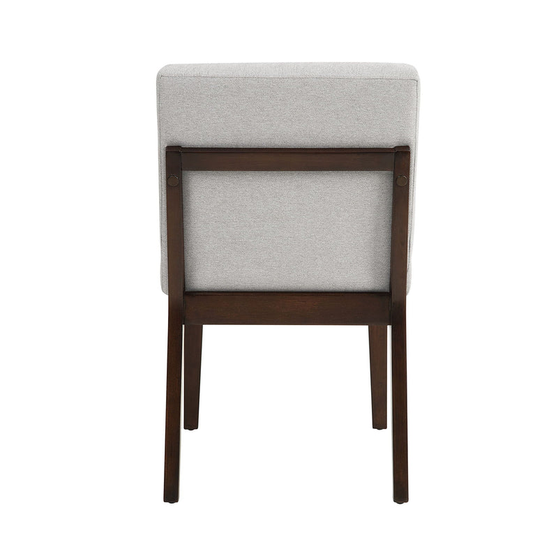 Edwyn - Linen Side Chair (Set of 2) - Gray, photo 6 of 7