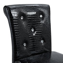 Bar Chairs With Crystal Clasp Design (Set of 2) by HouseOfZazla