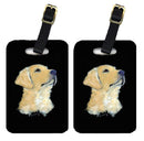 Golden Retriever Luggage Tag