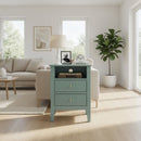 Fluted Nightstand With 2 Drawers by HouseOfZazla