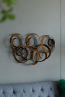 SerethaLeaf Wall Decor - Gold by HouseOfZazla