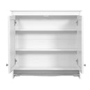 Modern Wall-Mounted Mirror Cabinet With Adjustable Shelves, Soft-Close Doors, High-Definition Mirror by HouseOfZazla