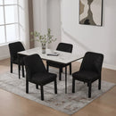 Wide Minimalist Dining Chair by Unique Piece Furniture