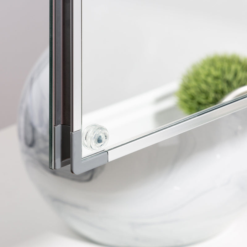 20x26 Medicine cabinet Surface Mount or Recess aluminium Bathroom Livingroom