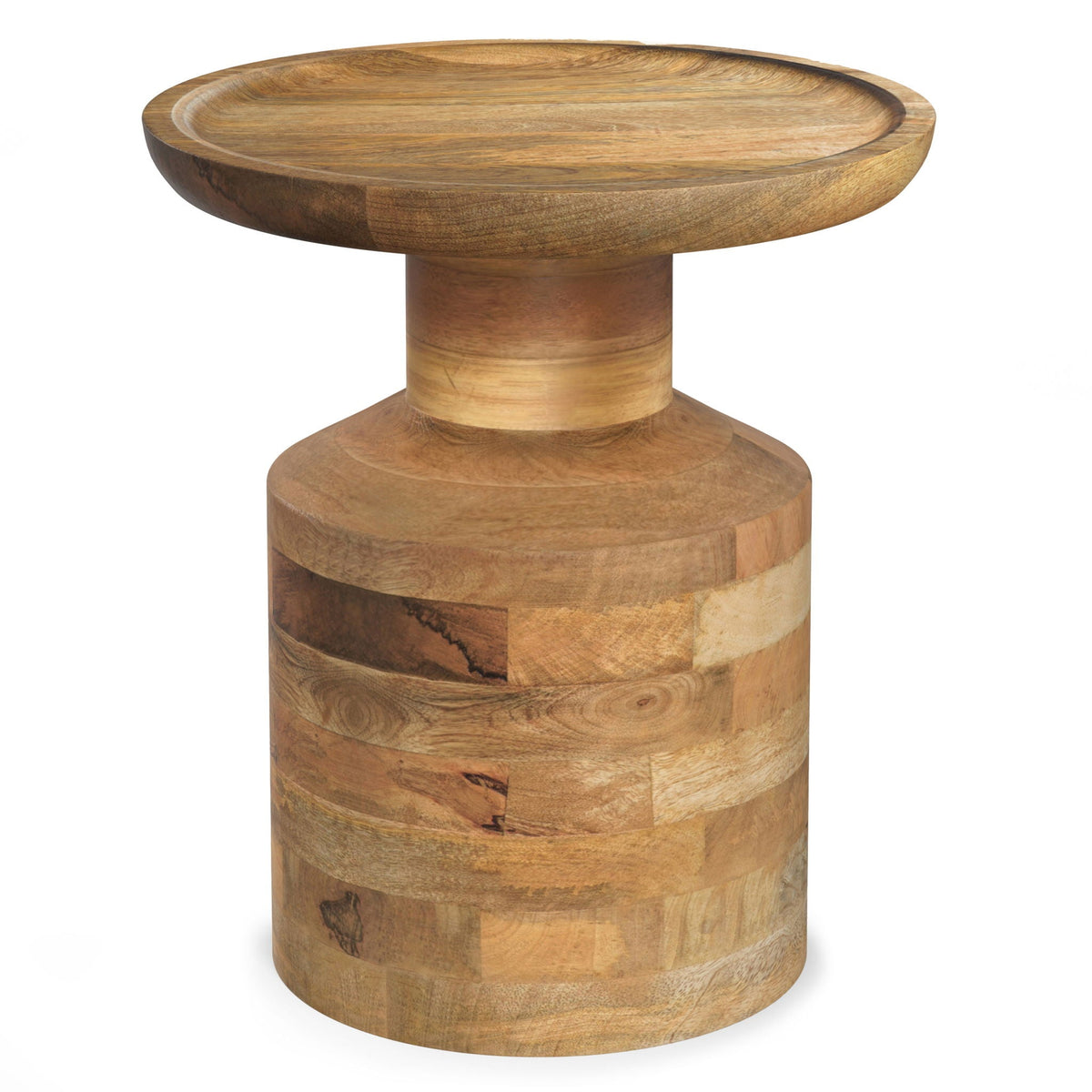 Haynes - Handcrafted Wooden Accent Table, photo 27 of 32