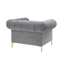 Carolyn Button Tufted Club Chair