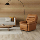 Oslo Antelope - Swivel Glider Recliner With Manual Footrest
