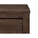 2 Drawer Nightstand - Brown by HouseOfZazla