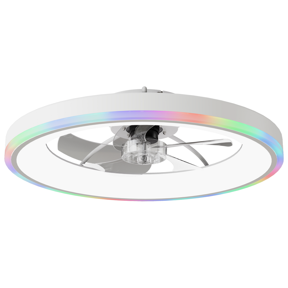 23.6" Modern RGB Ceiling Fan with Lights, photo 10 of 10