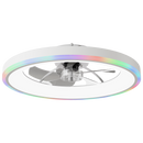 23.6" Modern RGB Ceiling Fan with Lights by HouseOfZazla