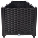 Deep Raised Garden Bed Plastic Planter Boxes