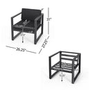 Navan Outdoor Patio Club Chair by HouseOfZazla