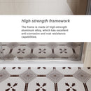 Pivot Shower Door With Handle, 1 / 4" Thick - Chrome