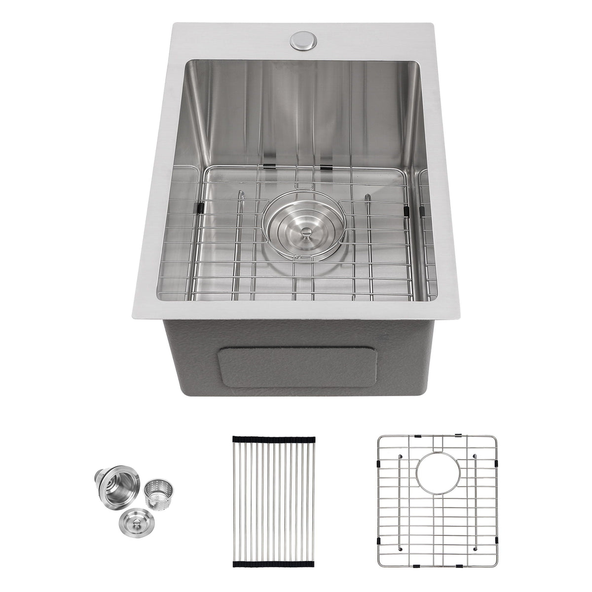 Stainless Steel Drop In Kitchen Sink, Topmount, photo 6 of 40