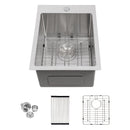 Stainless Steel Drop In Kitchen Sink, Topmount by HouseOfZazla
