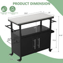 Outdoor Grill Cart with Patio Furniture