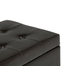 Cosmopolitan - Upholstered Storage Ottoman by Unique Piece Furniture