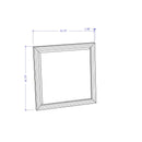Moon - Marble Mirror With LED - White by HouseOfZazla