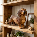 26'' Brown Dachshund Statue