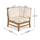 Perla Corner Chair by HouseOfZazla