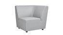 Cleo - Modular Upholstered Deep Seating Patio Corner Chair Axroma Olefin by HouseOfZazla