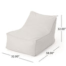 Ettie - Water Resistant Fabric Bean Bag Chair by Unique Piece Furniture